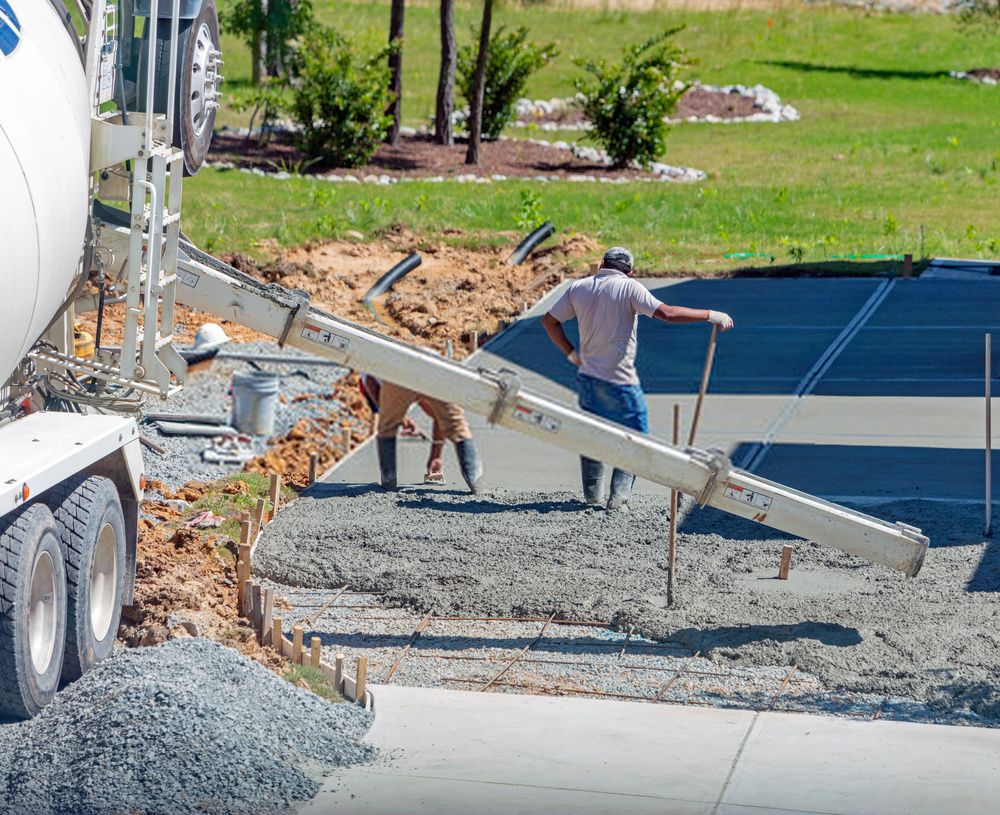 driveway resurfacing project of East Valley Concrete in Tempe, AZ